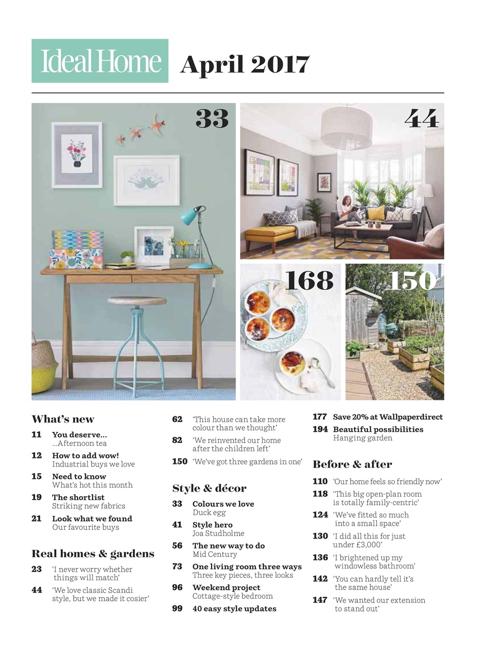 Ideal Home Preview Pages