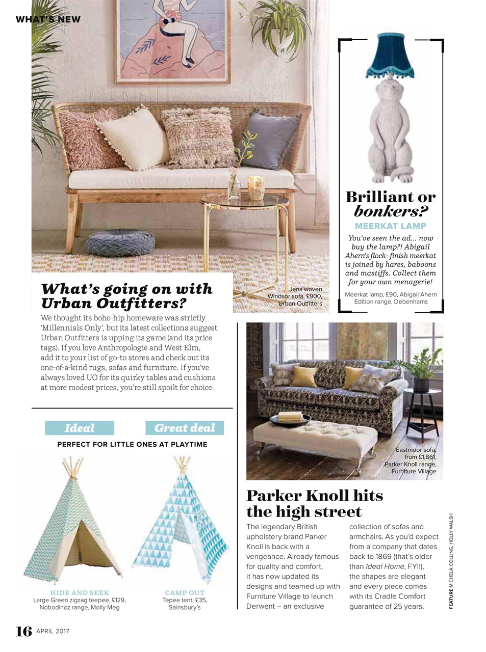 Ideal Home Preview Pages
