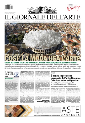 Il Giornale Dell’Arte issue 