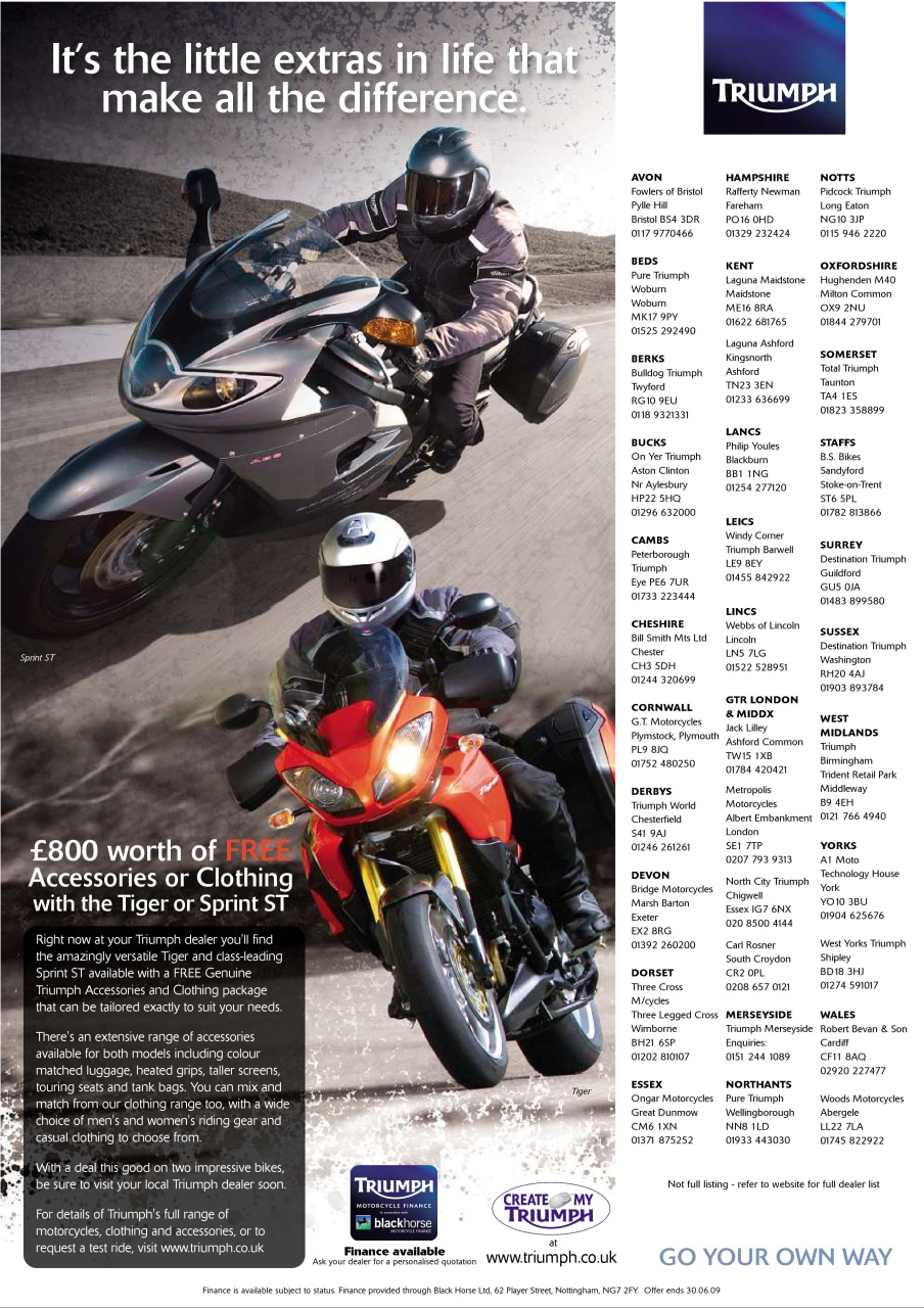 Motorcycle Sport & Leisure Preview Pages