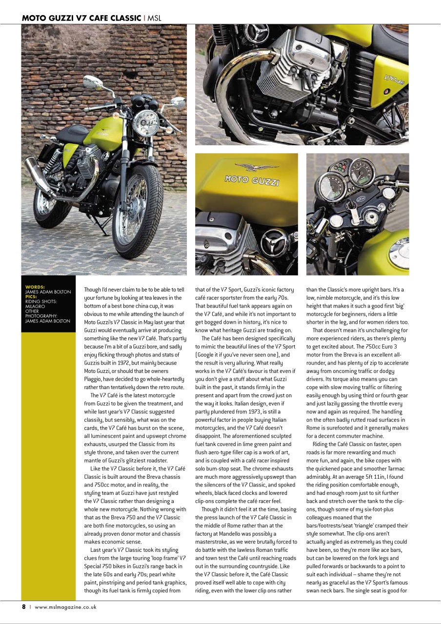 Motorcycle Sport & Leisure Preview Pages