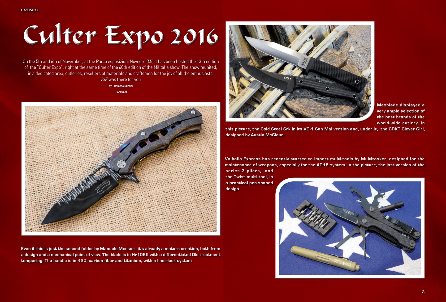 KNIVES INTERNATIONAL Preview Pages