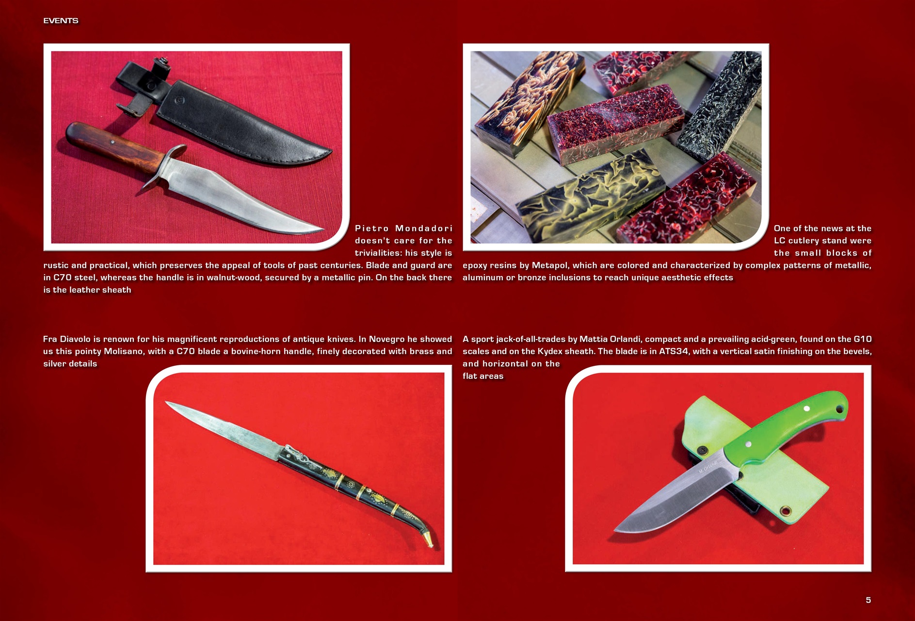 KNIVES INTERNATIONAL Preview Pages