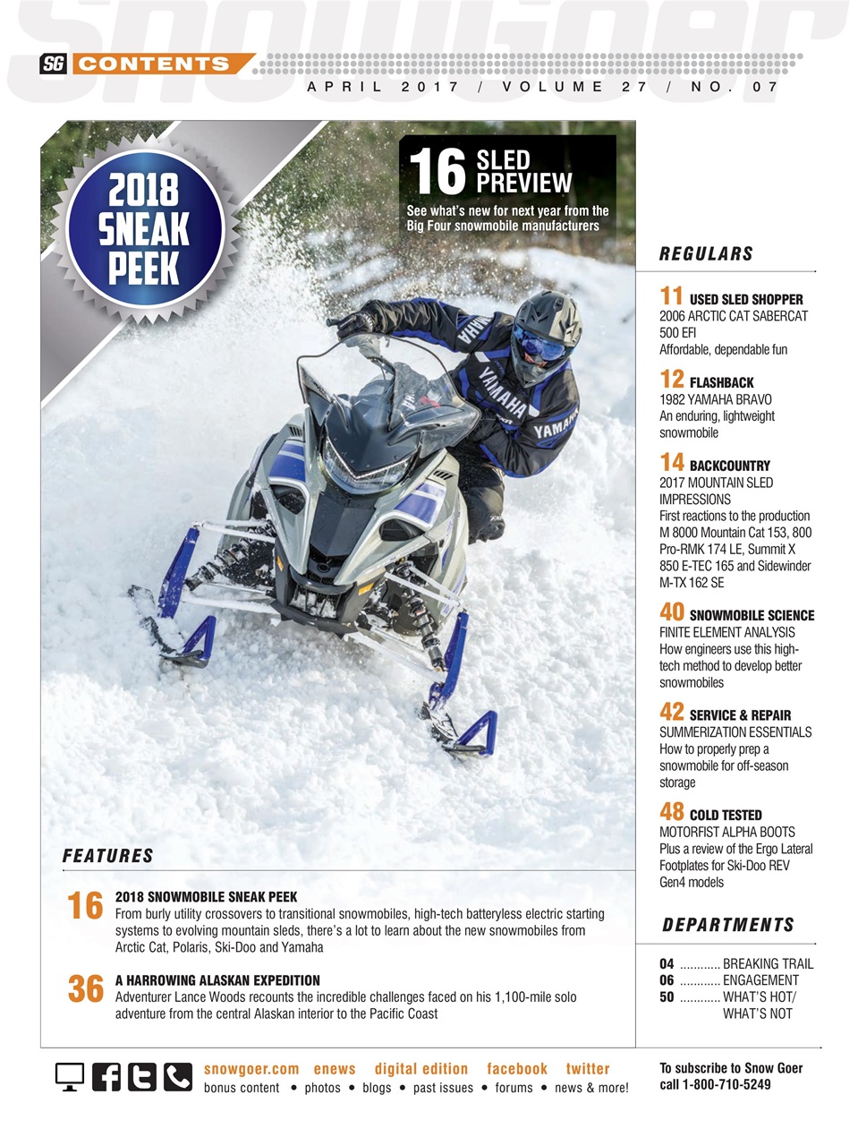 SnowGoer Preview Pages