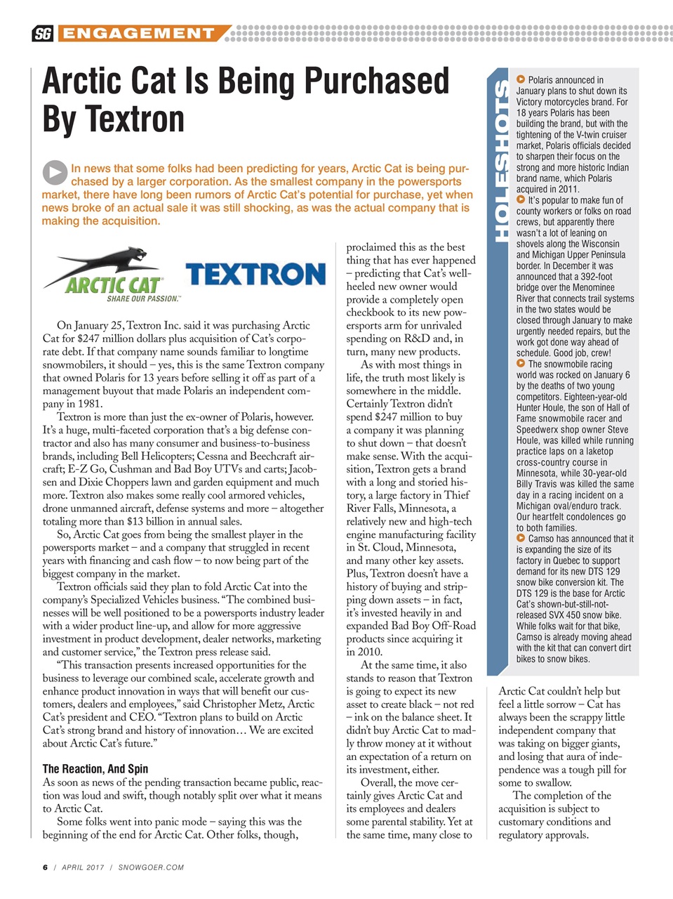 SnowGoer Preview Pages