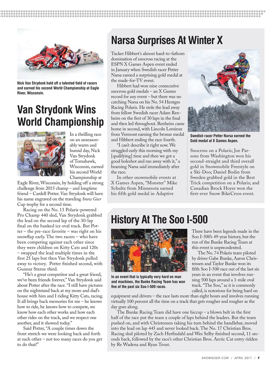 SnowGoer Preview Pages