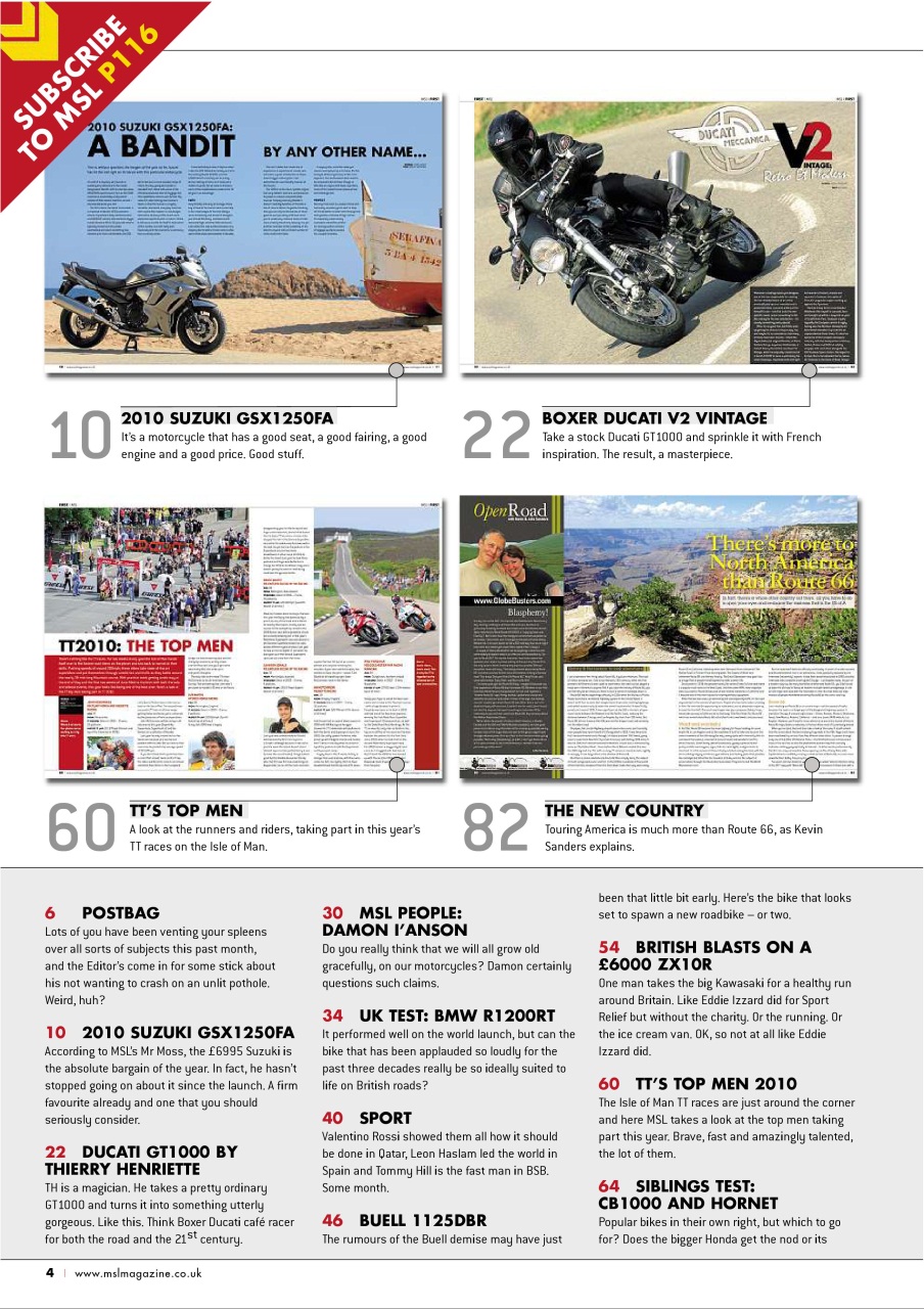 Motorcycle Sport & Leisure Preview Pages