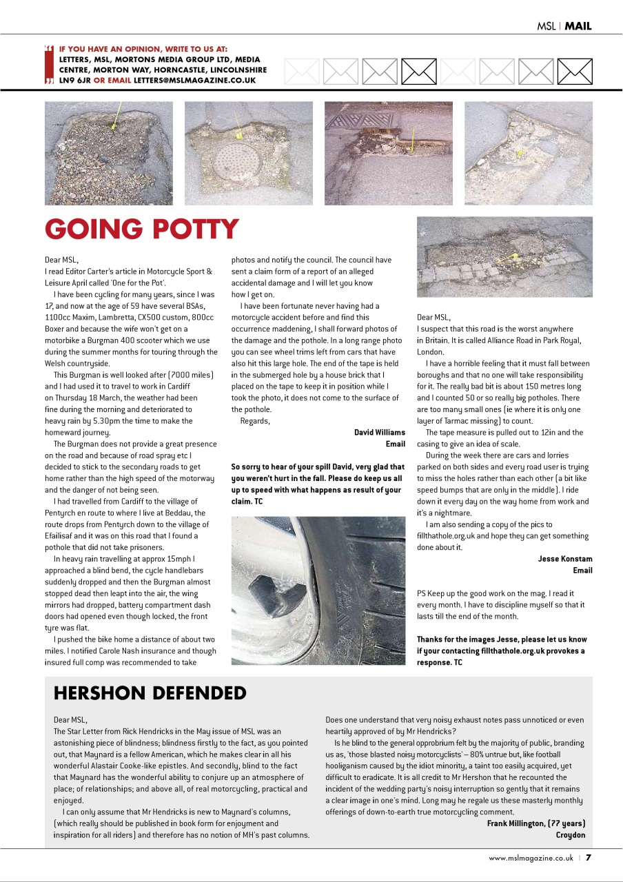 Motorcycle Sport & Leisure Preview Pages