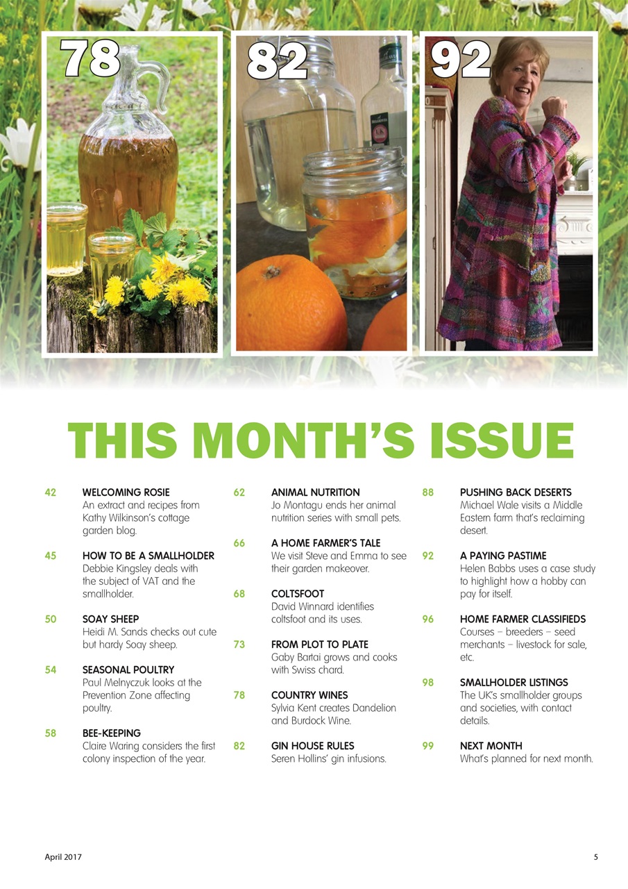 Home Farmer Magazine Preview Pages