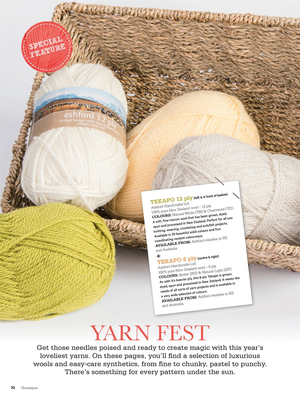 Homespun Preview Pages