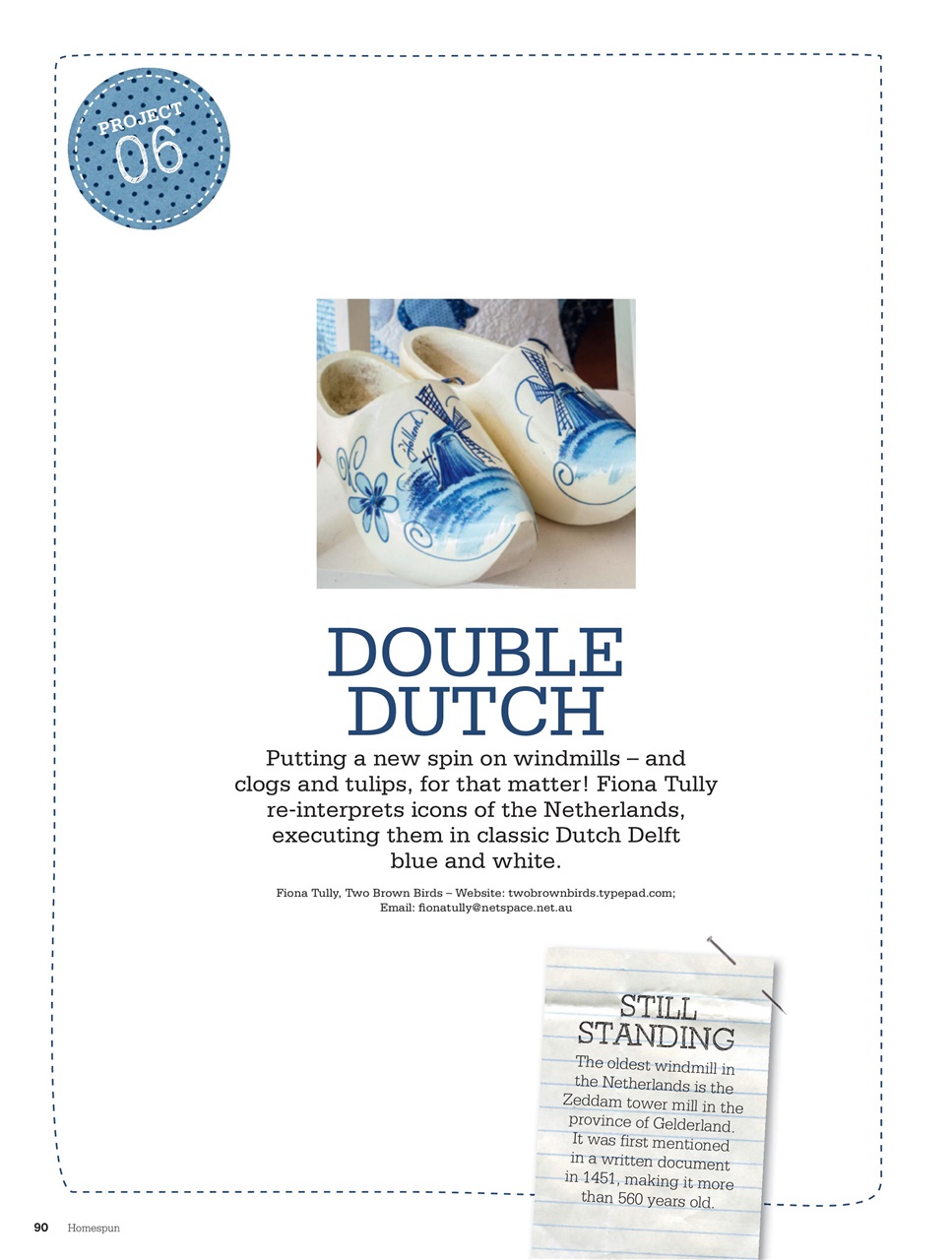 Homespun Preview Pages