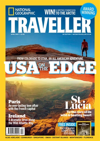 National Geographic Traveller UK issue April 2015