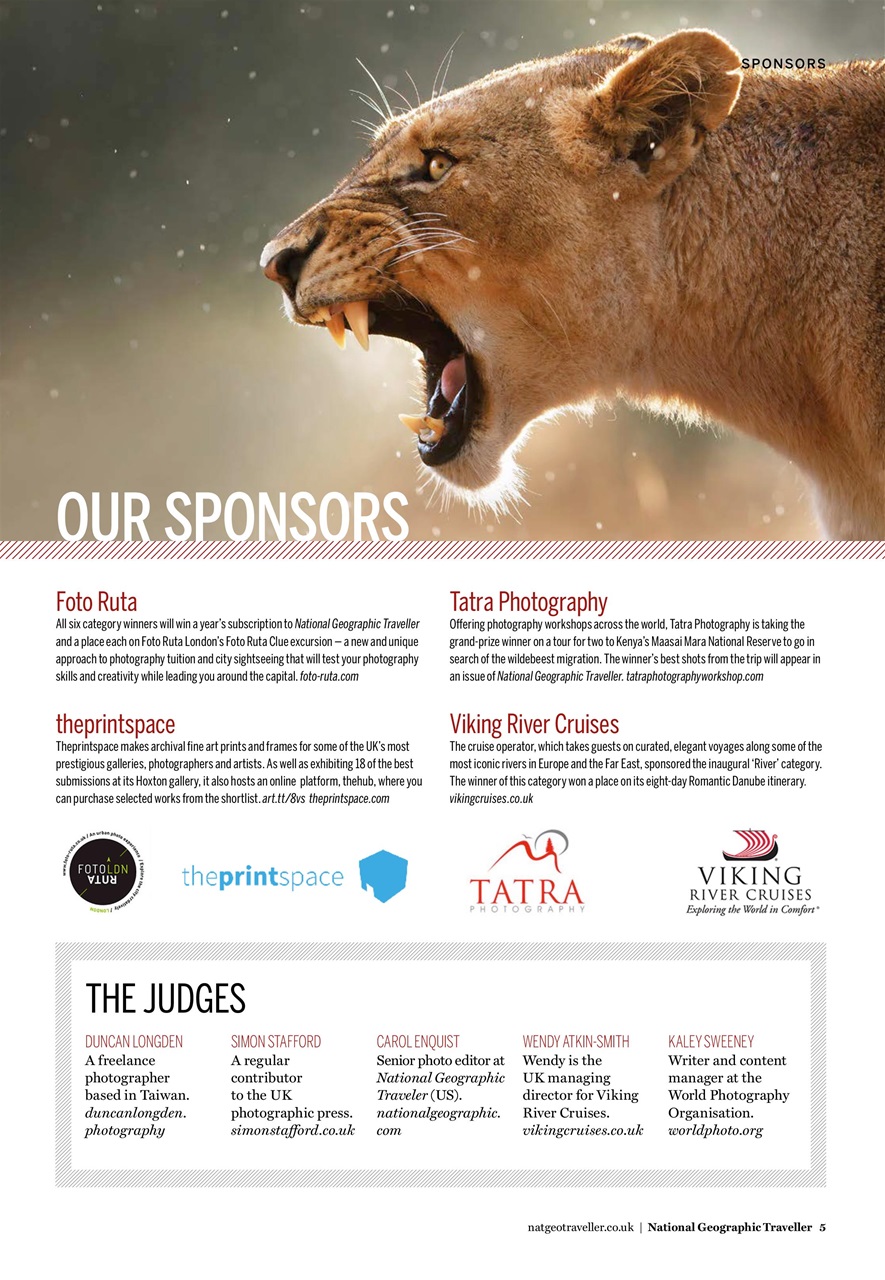 National Geographic Traveller UK Preview Pages