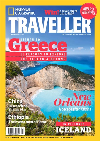 National Geographic Traveller UK issue May 2015