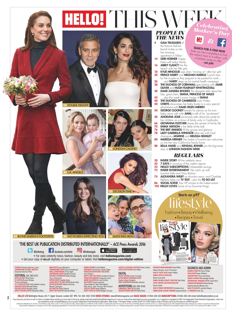 Hello! Magazine Preview Pages