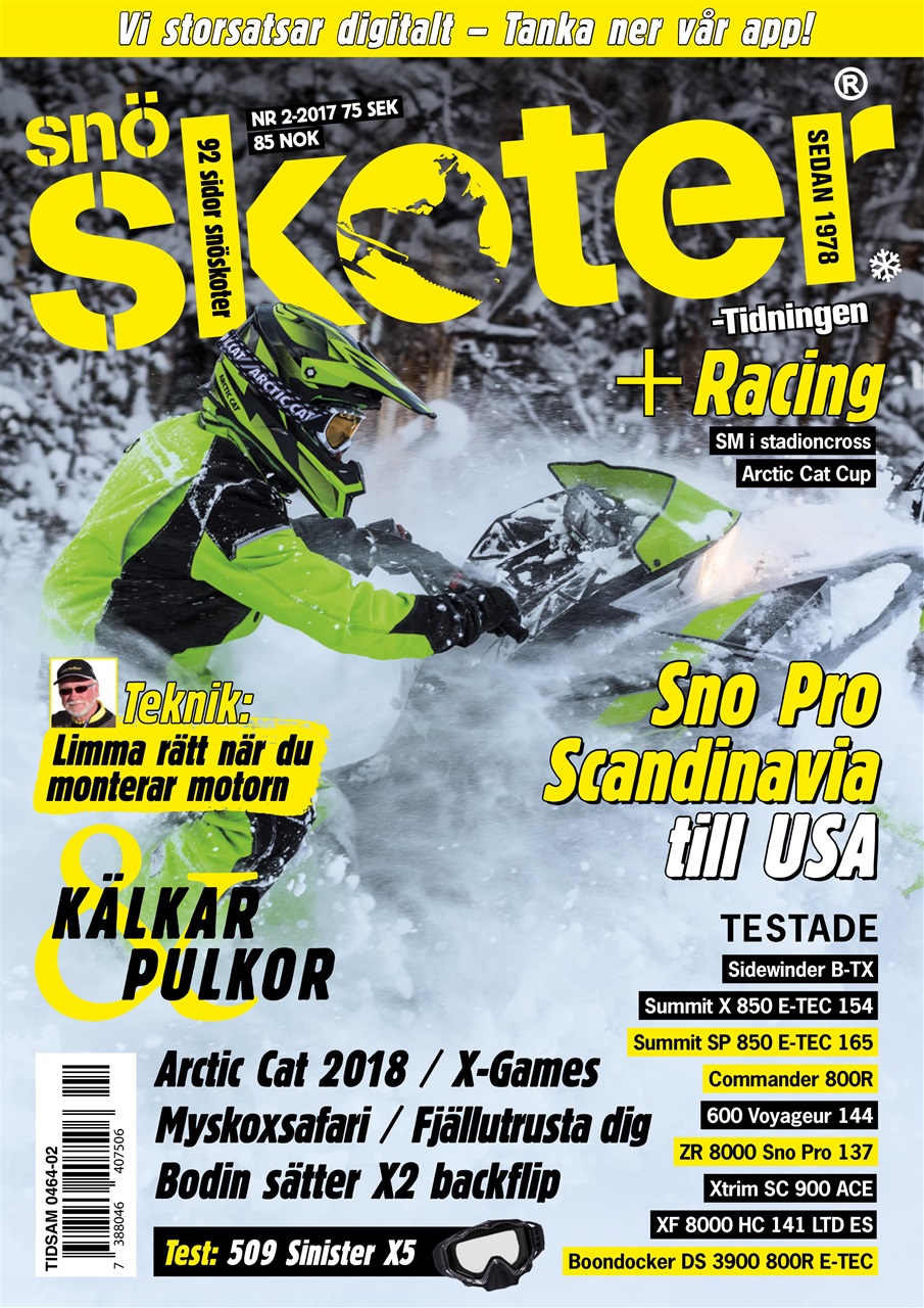Tidningen Snöskoter Preview Pages