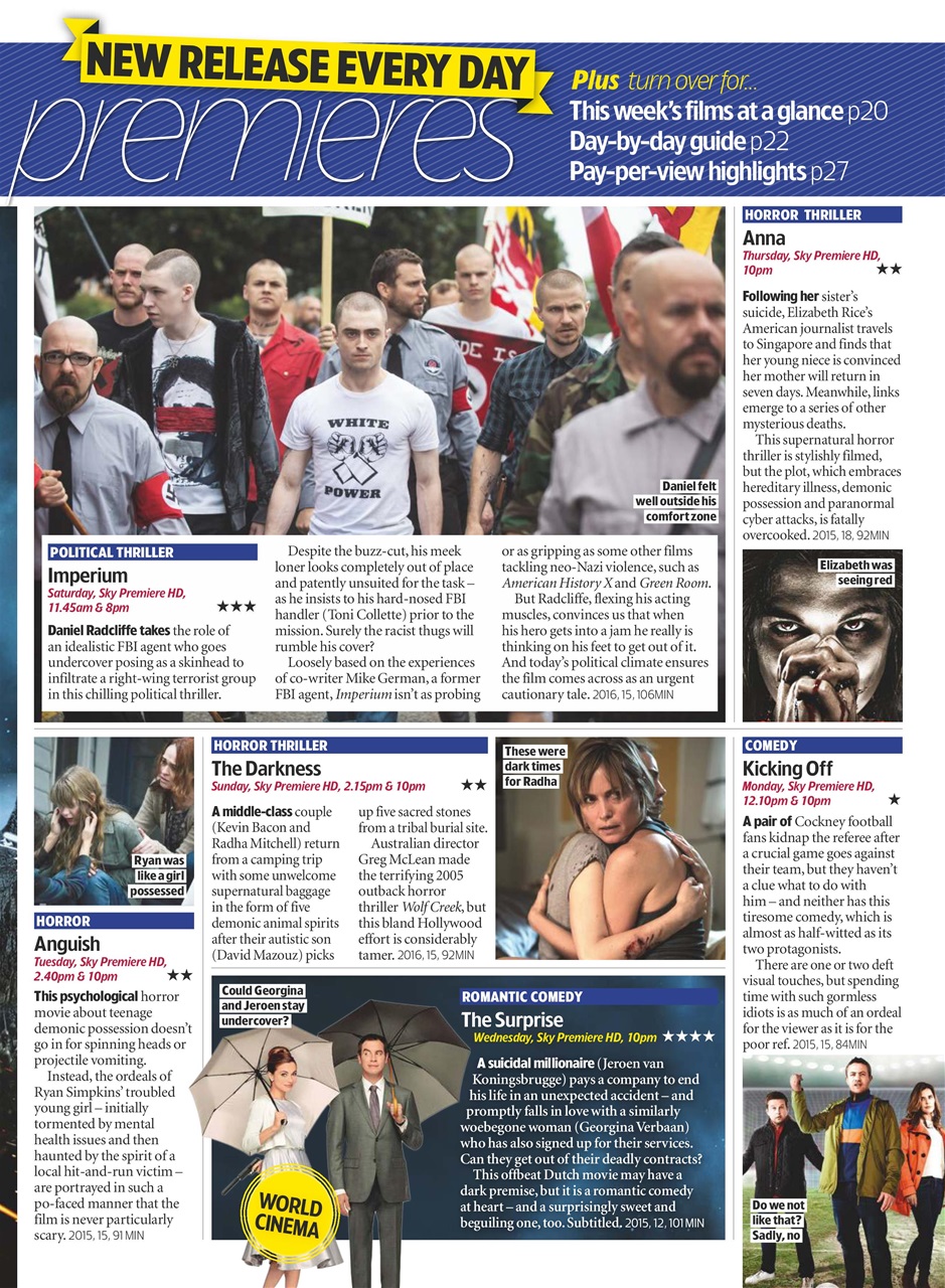 TV & Satellite Week Preview Pages