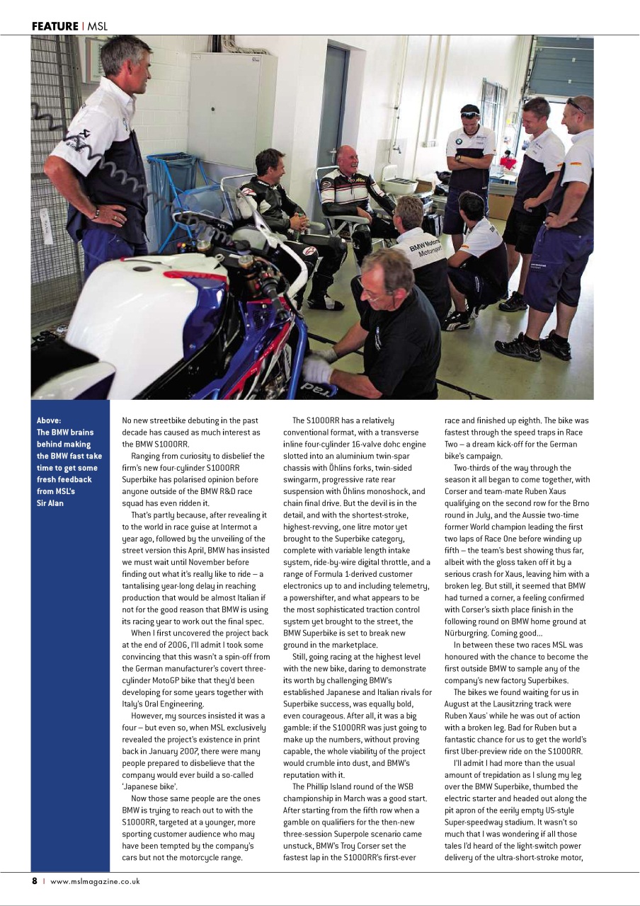 Motorcycle Sport & Leisure Preview Pages