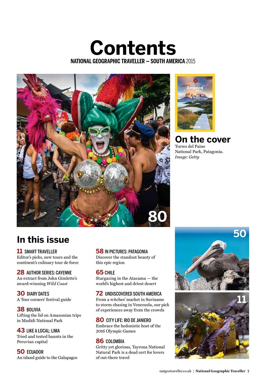 National Geographic Traveller UK Preview Pages