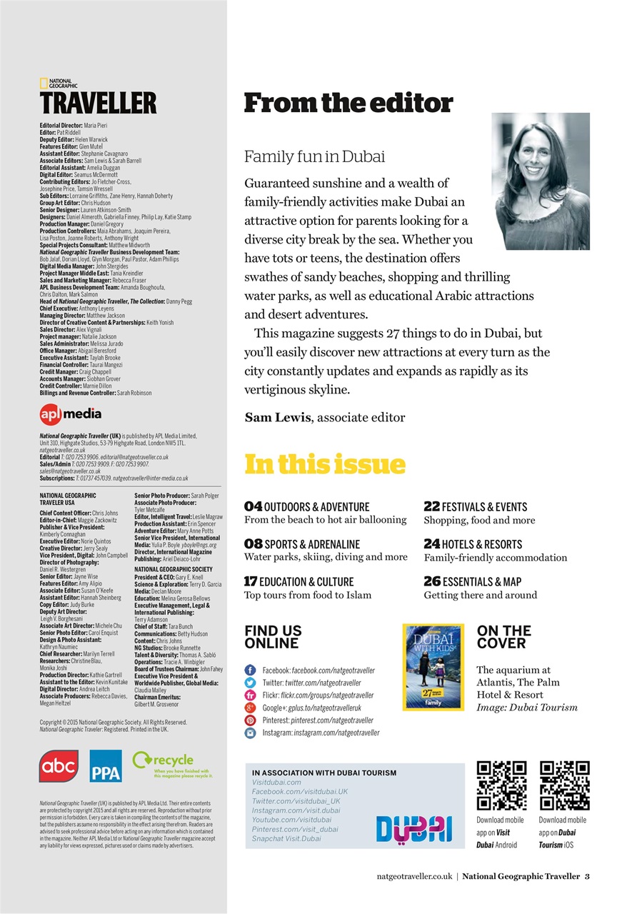 National Geographic Traveller UK Preview Pages