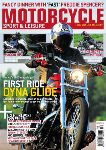 Motorcycle Sport & Leisure issue October 2009