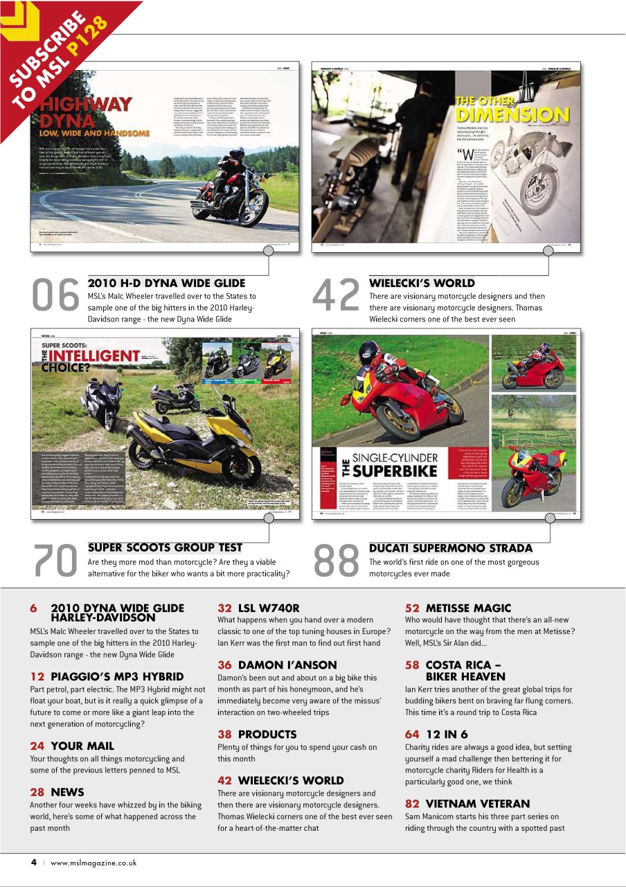 Motorcycle Sport & Leisure Preview Pages