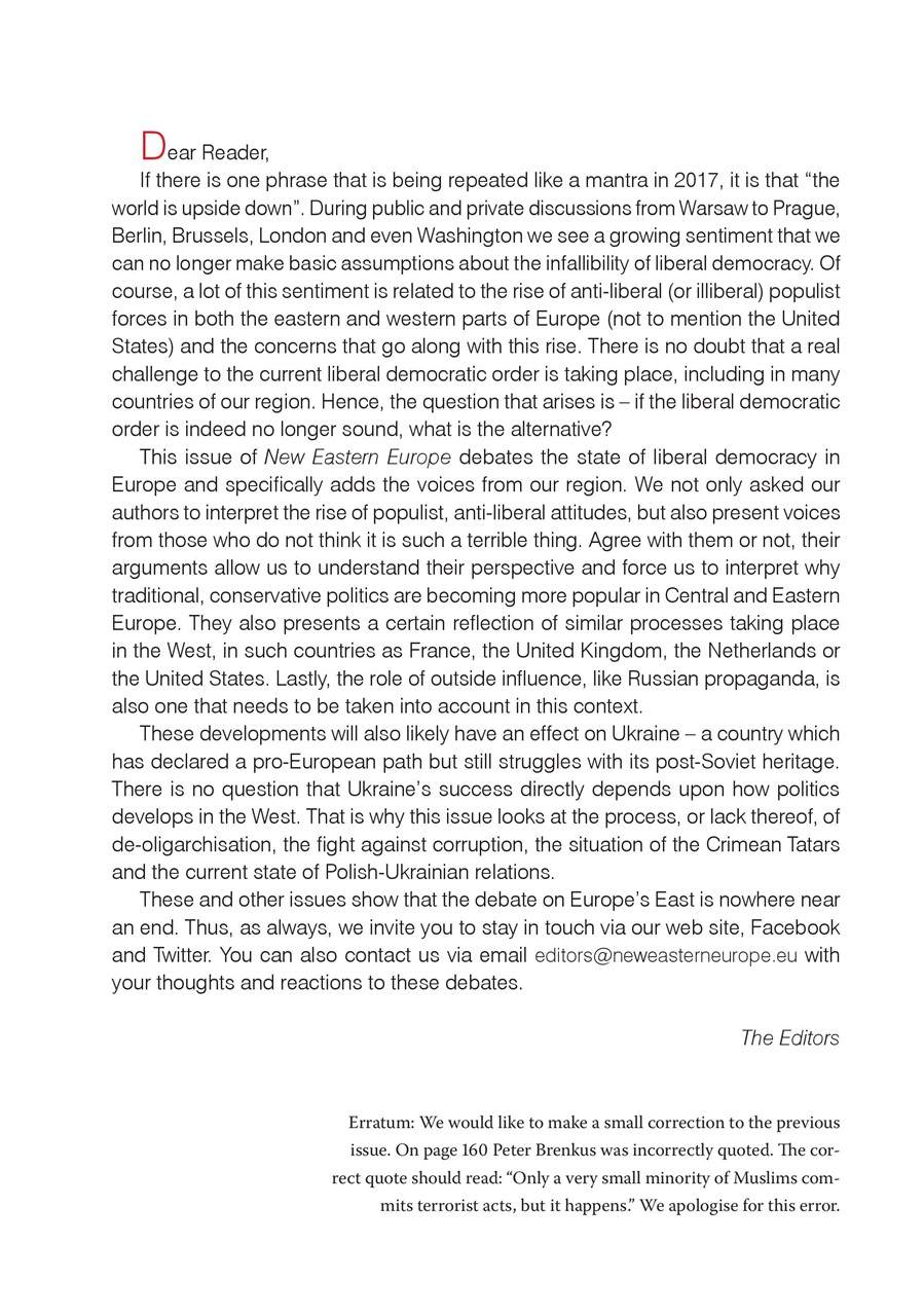 New Eastern Europe Preview Pages