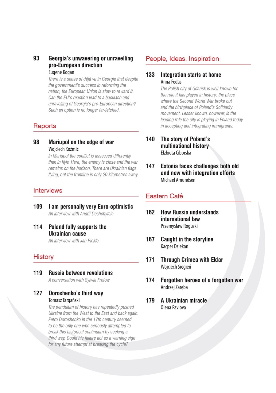 New Eastern Europe Preview Pages