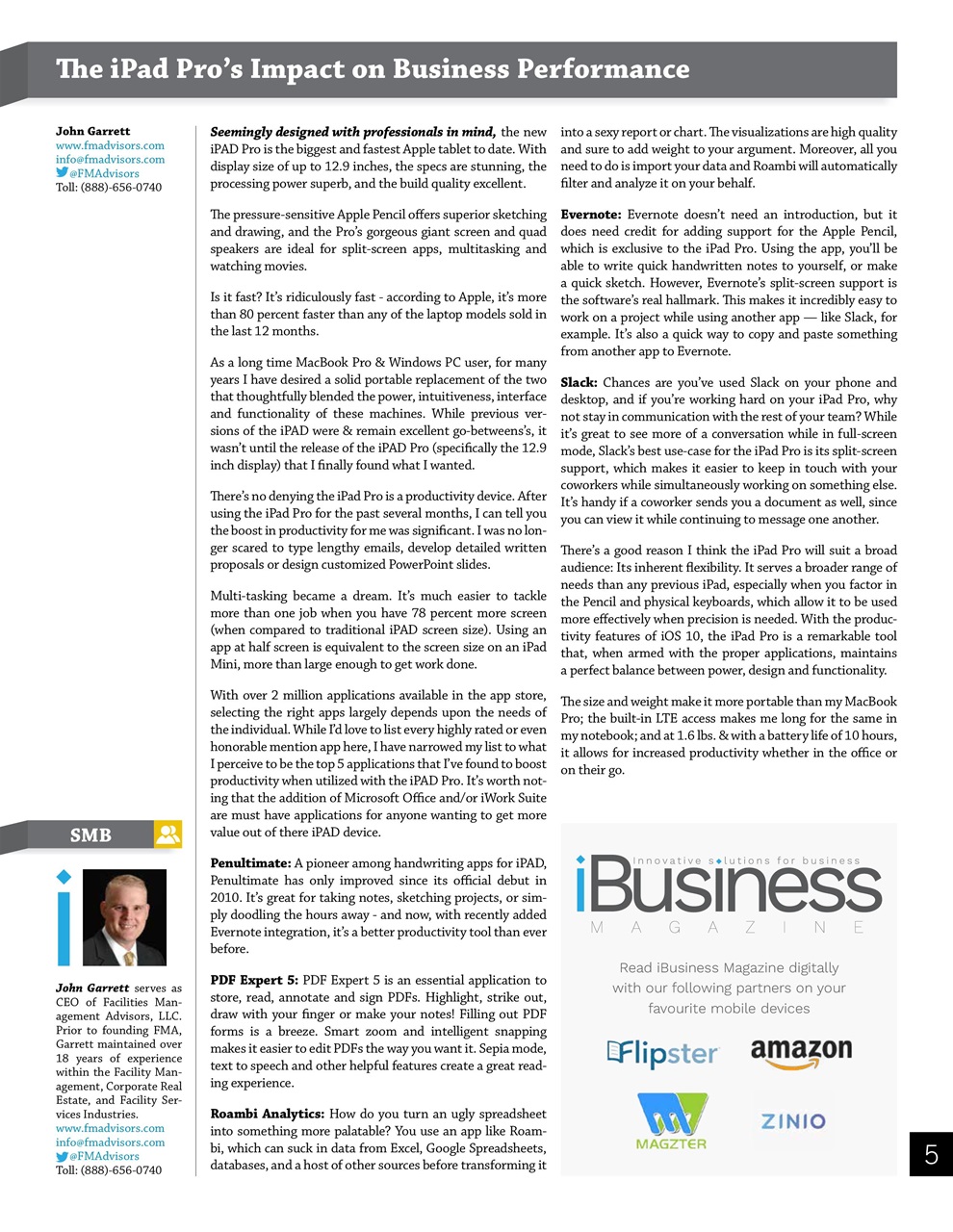 I.Business Preview Pages