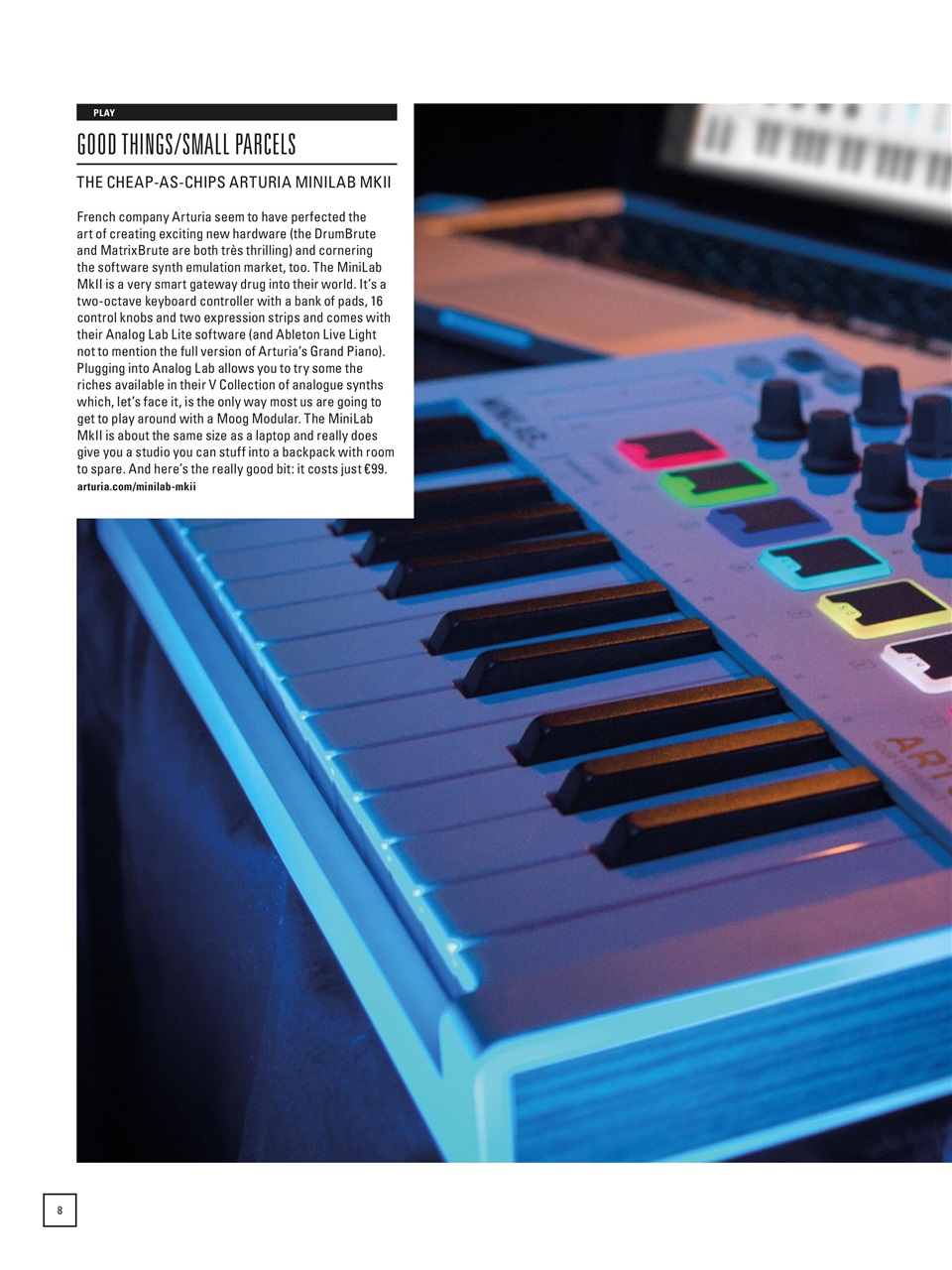 Electronic Sound Preview Pages