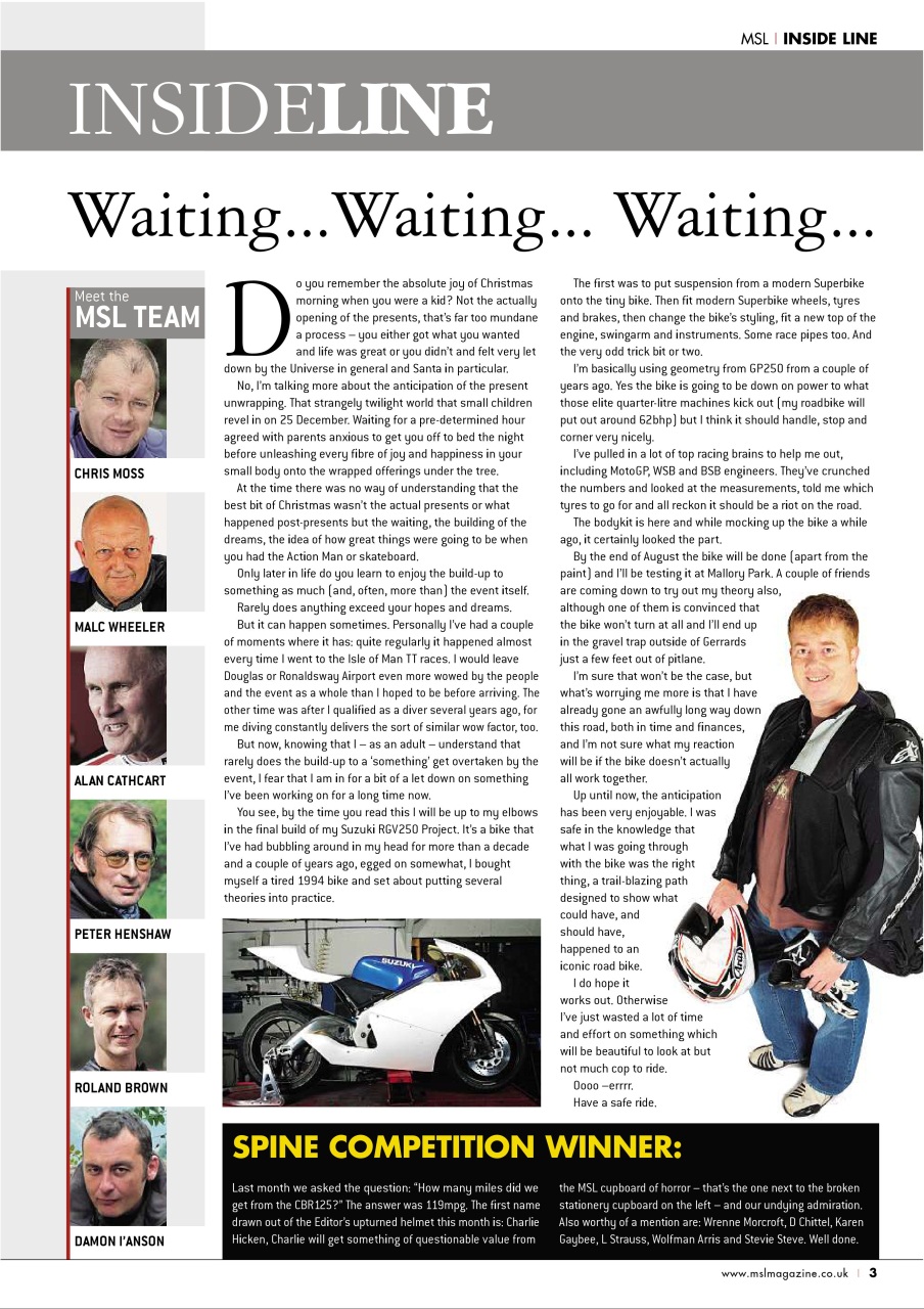 Motorcycle Sport & Leisure Preview Pages