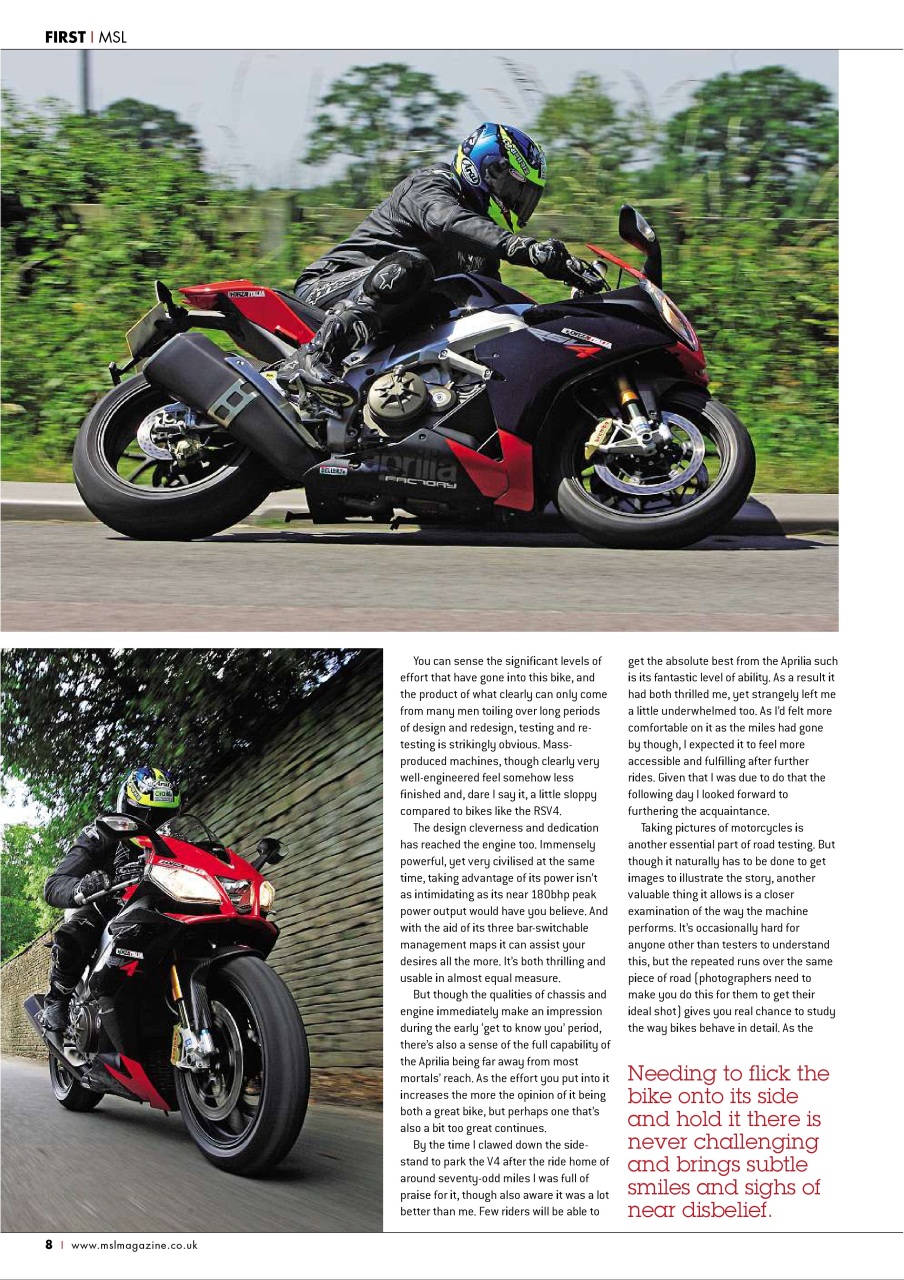 Motorcycle Sport & Leisure Preview Pages