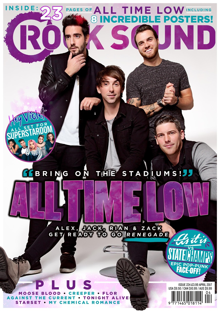 Rock Sound Magazine Preview Pages