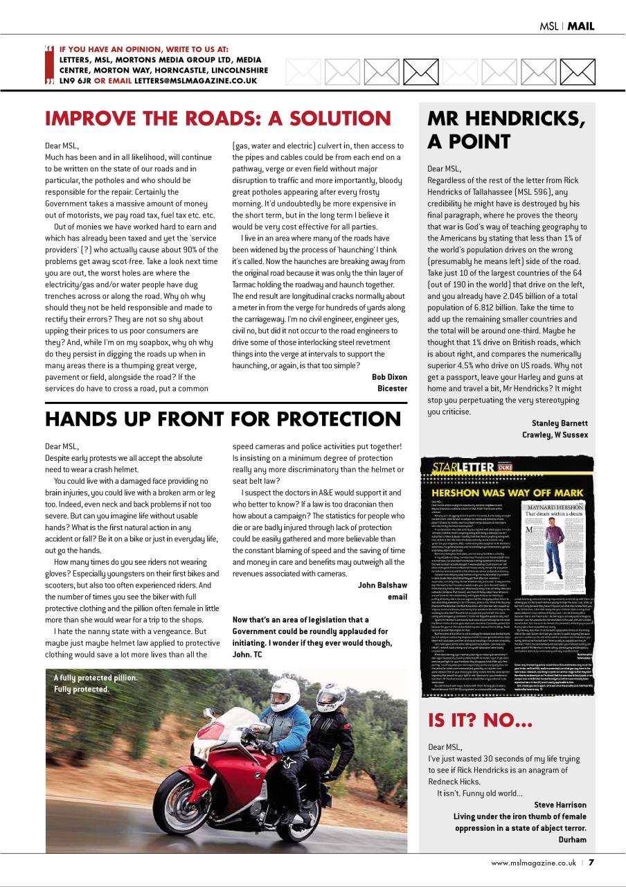 Motorcycle Sport & Leisure Preview Pages