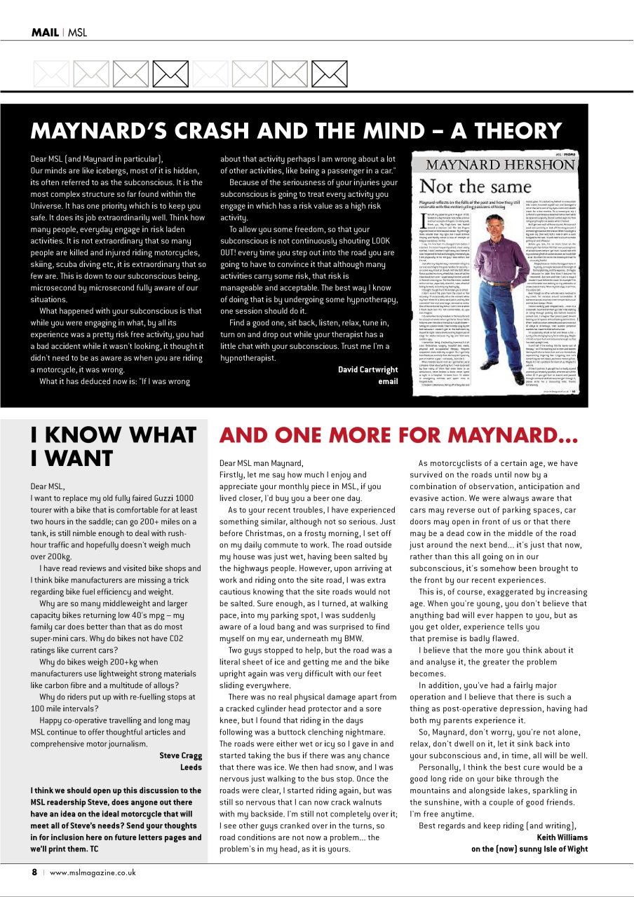 Motorcycle Sport & Leisure Preview Pages