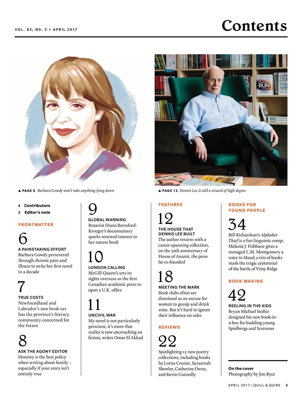 Quill & Quire Preview Pages