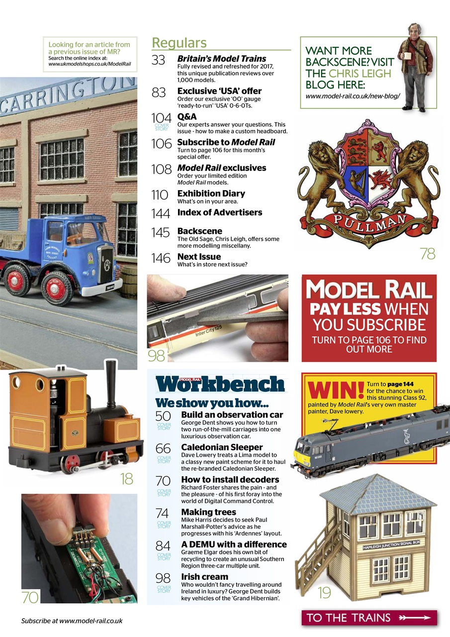 Model Rail Preview Pages