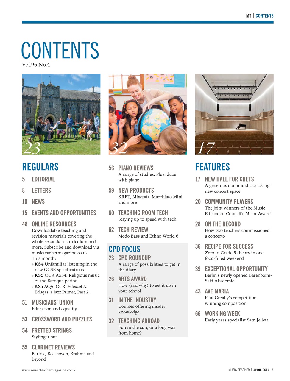 Music Teacher Preview Pages