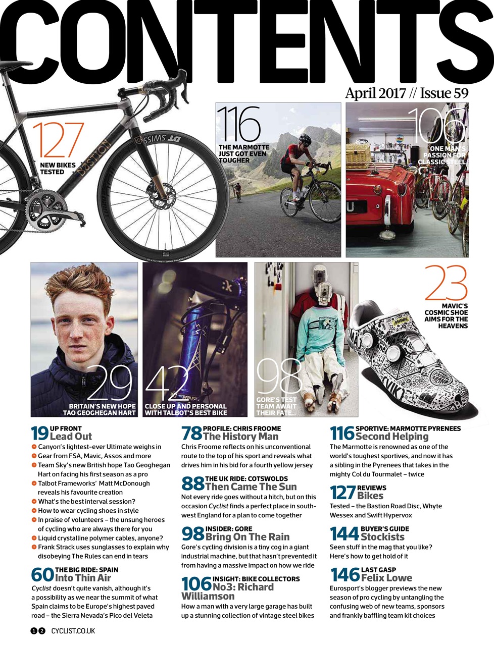 Cyclist Preview Pages