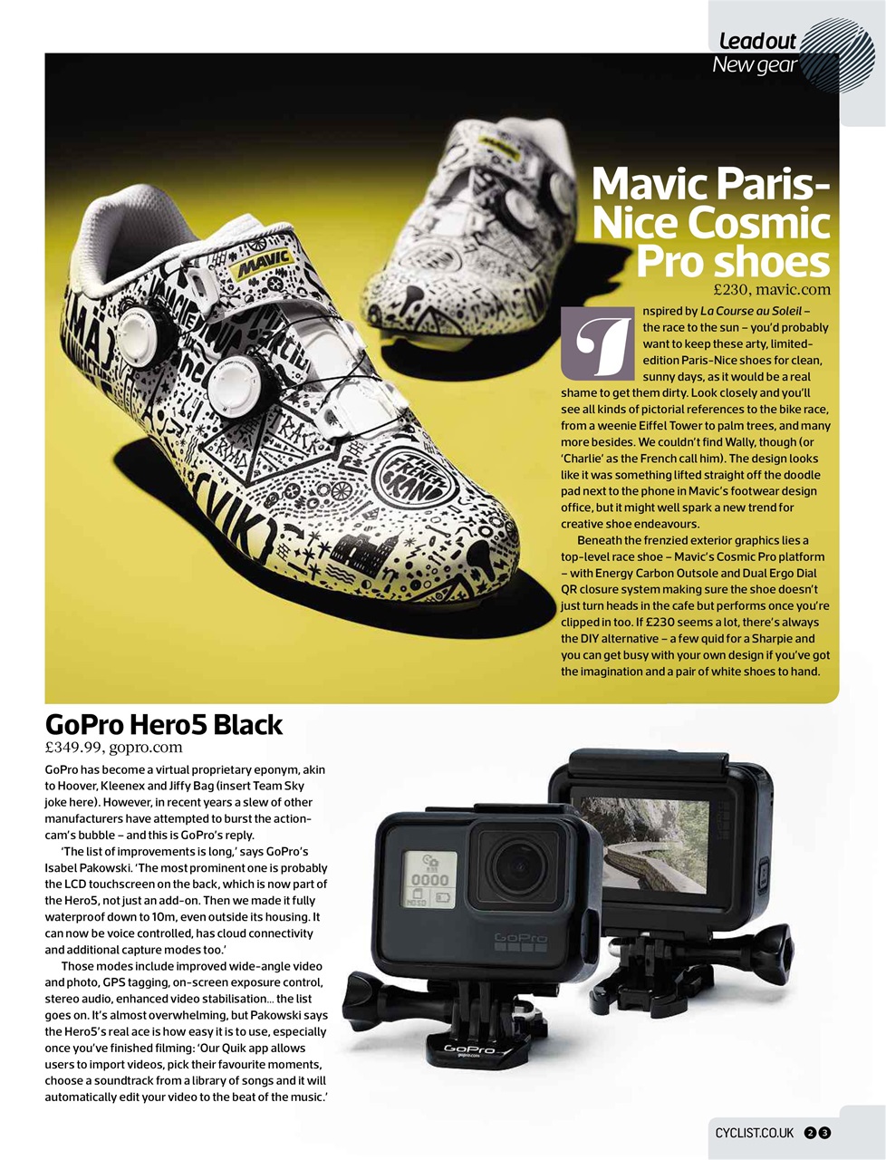 Cyclist Preview Pages