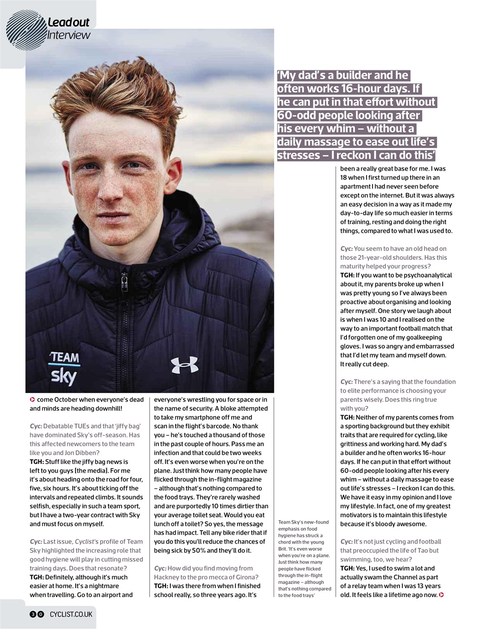 Cyclist Preview Pages