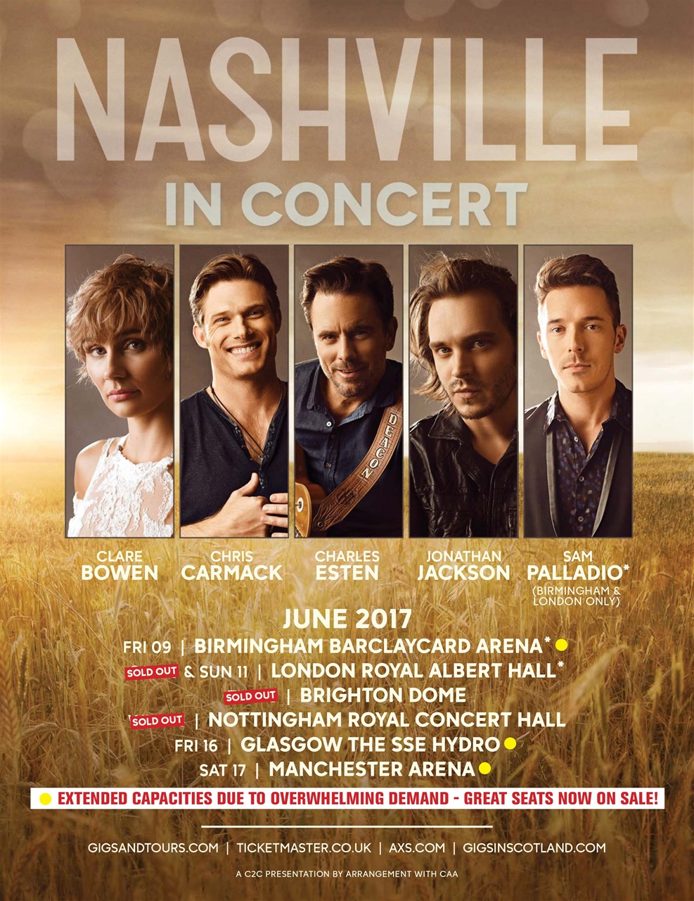 Country Music Preview Pages