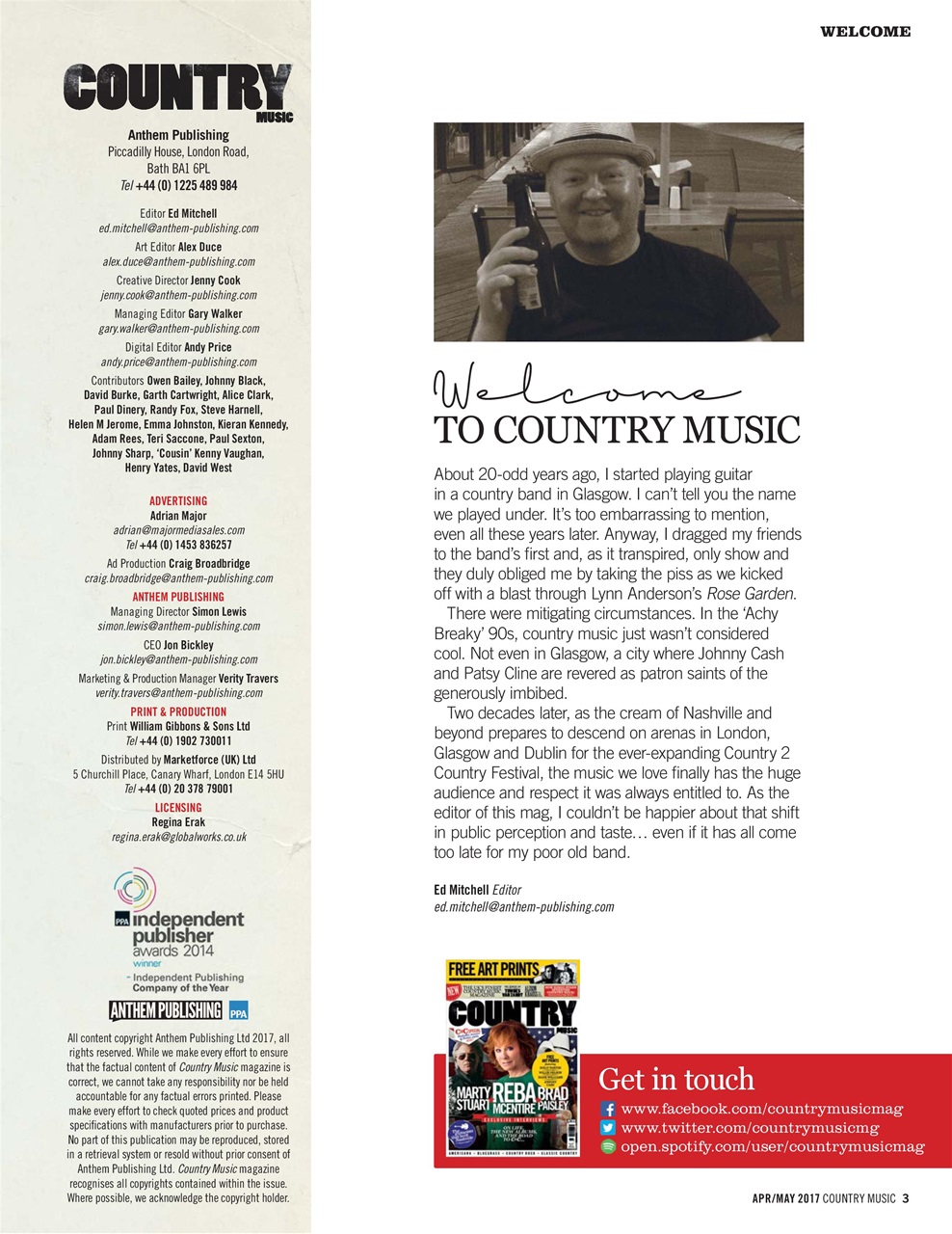 Country Music Preview Pages