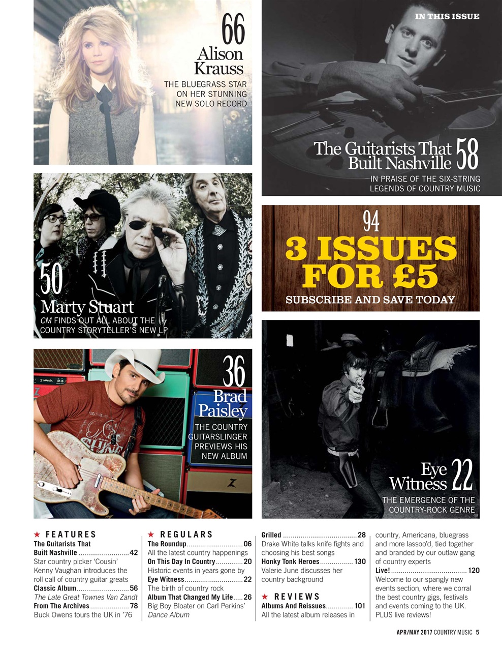 Country Music Preview Pages