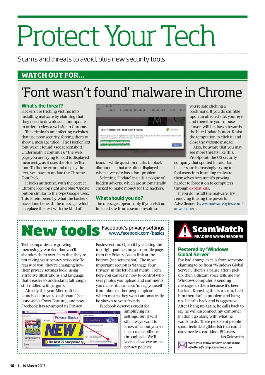 Computer Active Preview Pages