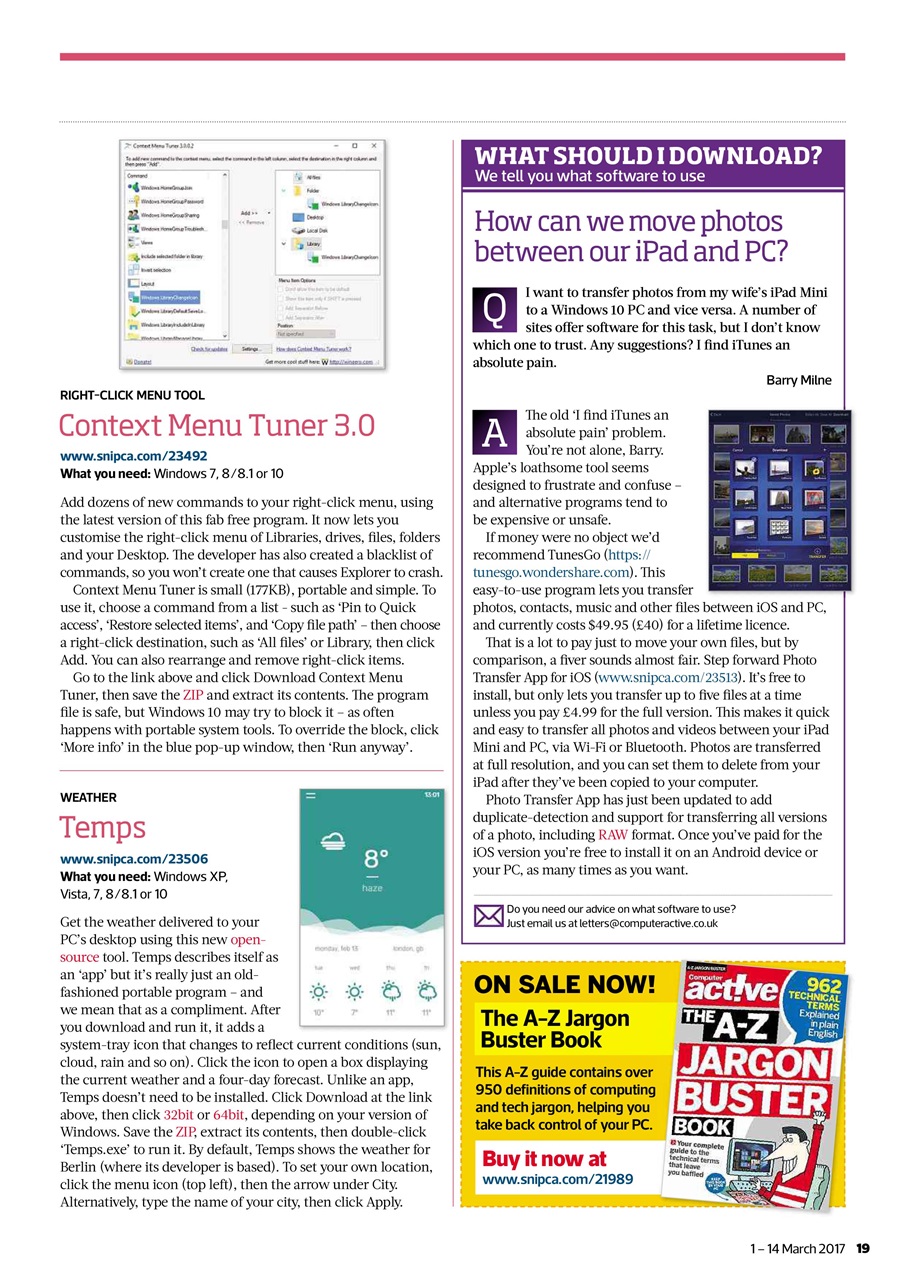 Computer Active Preview Pages