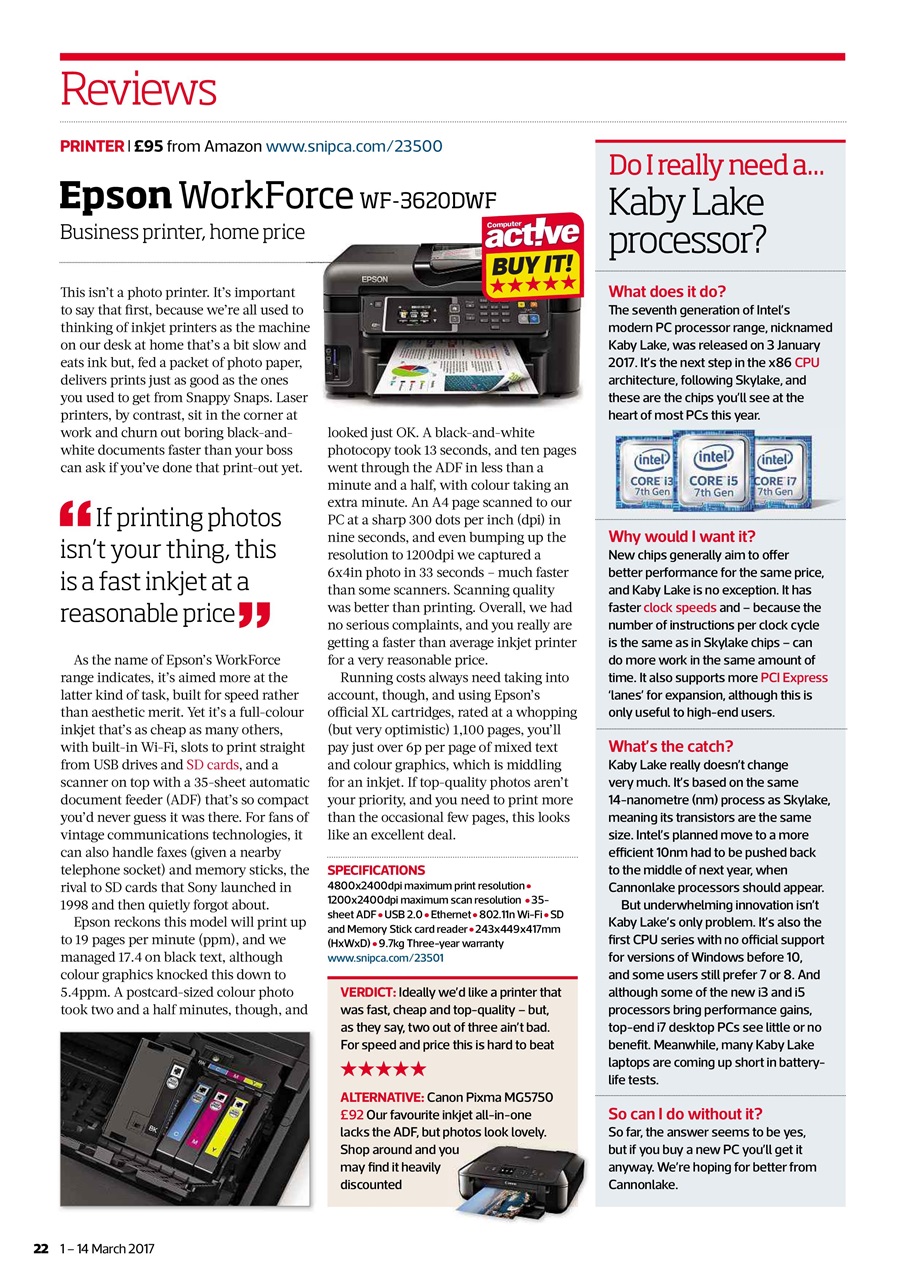 Computer Active Preview Pages