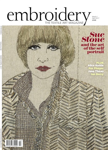 Embroidery Magazine issue Mar-Apr 2017