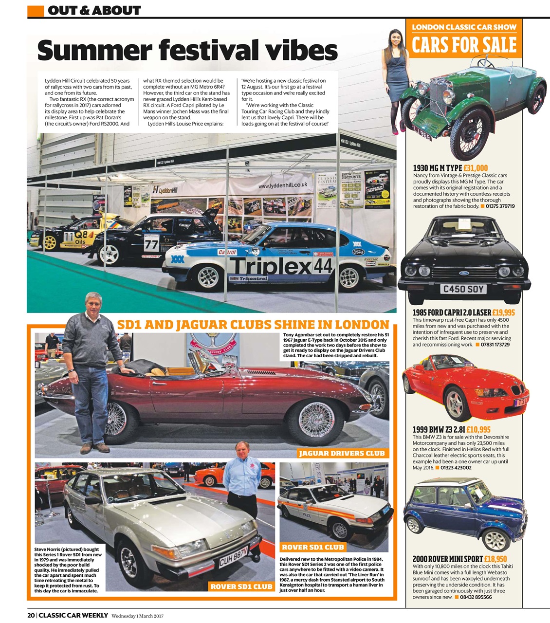 Classic Car Weekly Preview Pages