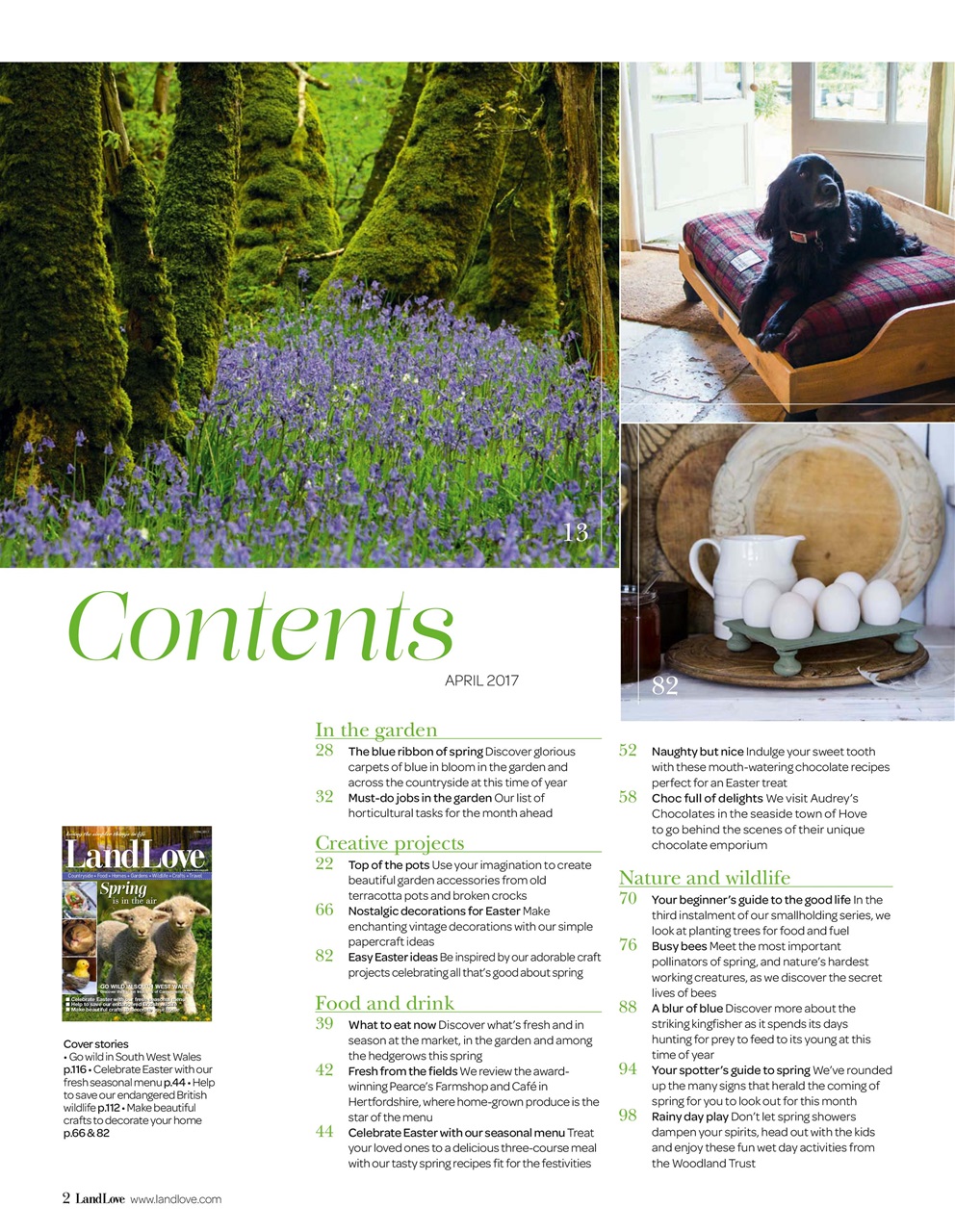 LandLove Magazine Preview Pages